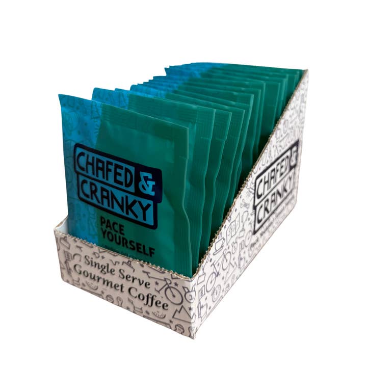 Chafed & Cranky Coffee Co. - Wholesale Ground Coffee - Pace Yourself Pour Over Coffee Single Serve3