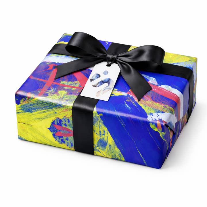 Bruyant, exprès - Rouleau d'emballage cadeau pour la vente par softcore interiors