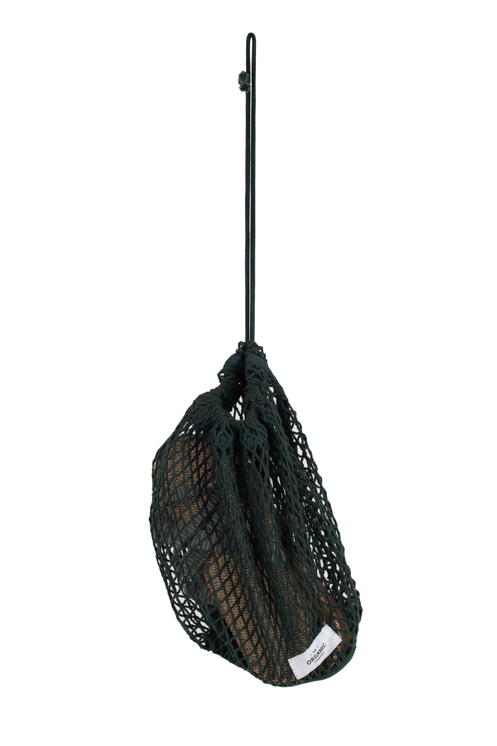 The Organic Company - Vendita all'ingrosso Borsa per shopping/spesa - Borsa a rete media - Verde scuro2