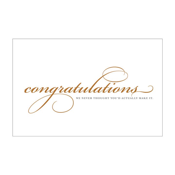 Chienne : Carte de "Félicitations" pour la vente par Gilah Greetings