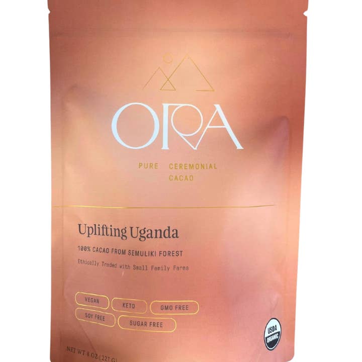 Ora Cacao - Wholesale Hot cocoa mix/kit - Uplifting Uganda 100% Cacao - Organic Ceremonial Chocolate0