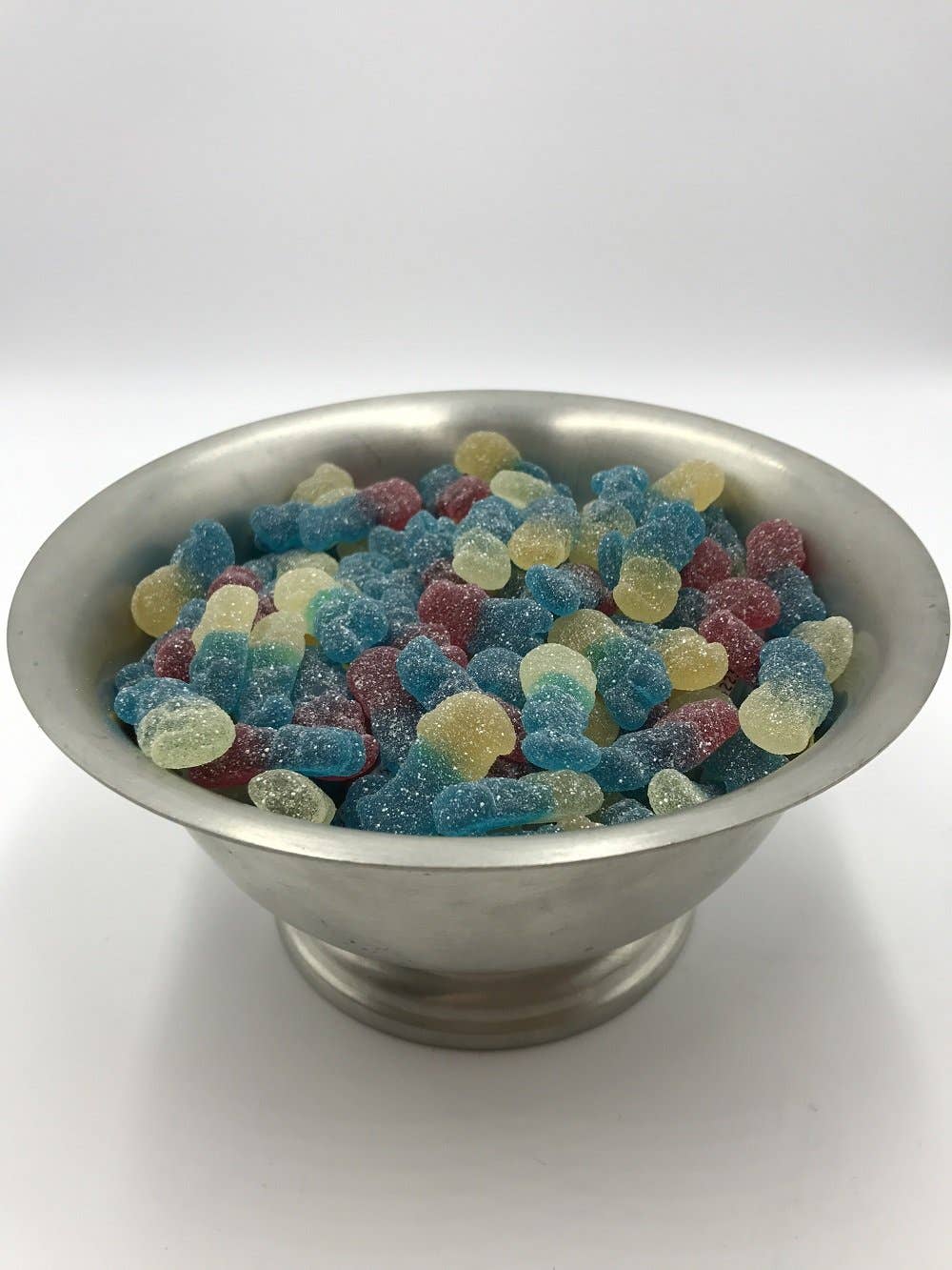 Snacky Candy - Venta al por mayor Gominolas - Haribo Tamaño para Compartir Pitufos Ácidos 4 oz 12 paquetes2