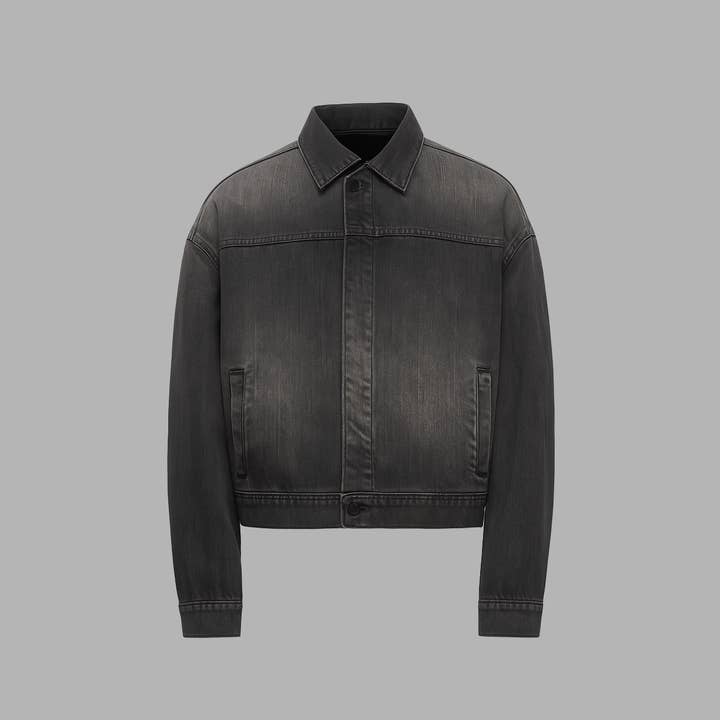 Blvck Gradient Denim Jacket for wholesale by Blvck Paris