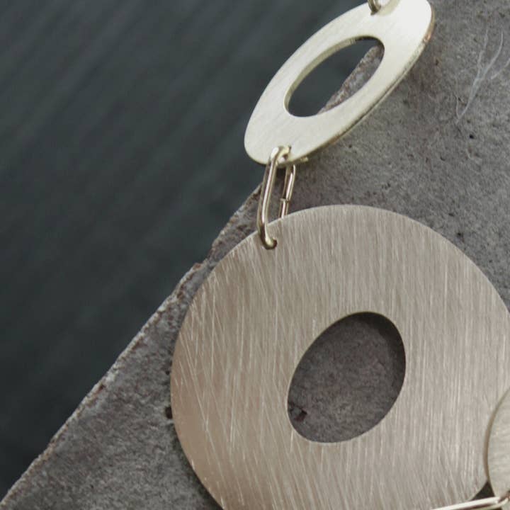 Alaya IN:STORE Pulseira Círculo Orgânico Banhada a Ouro V2 por atacado de Dansk Copenhagen