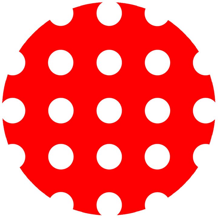 Rot-weiße Punkte für den Großhandel von Andreas