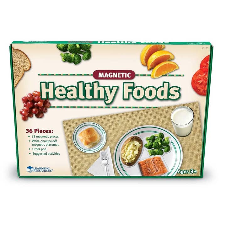 Learning Resources - Wholesale Toy Set - Kids - Magnetic Healthy Foods1