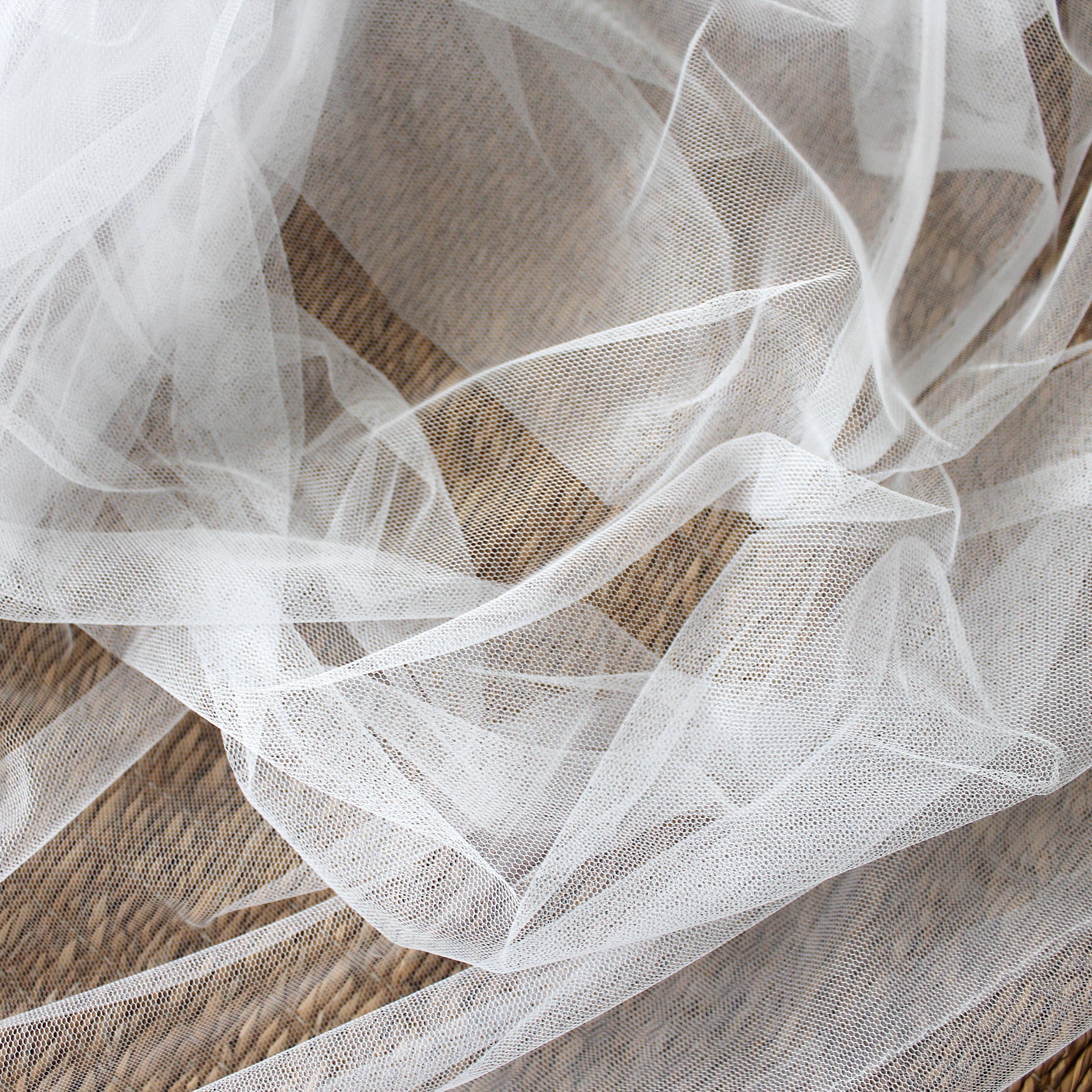 DECOSTARS - CmaDECO - Wholesale Curtain - Mosquito Net Curtain, White, Moustik Collection2