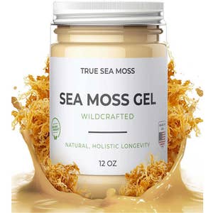 Organic Non-GMO Purple Sea Moss Gel - Made from Wildcrafted Sea Moss 16 oz