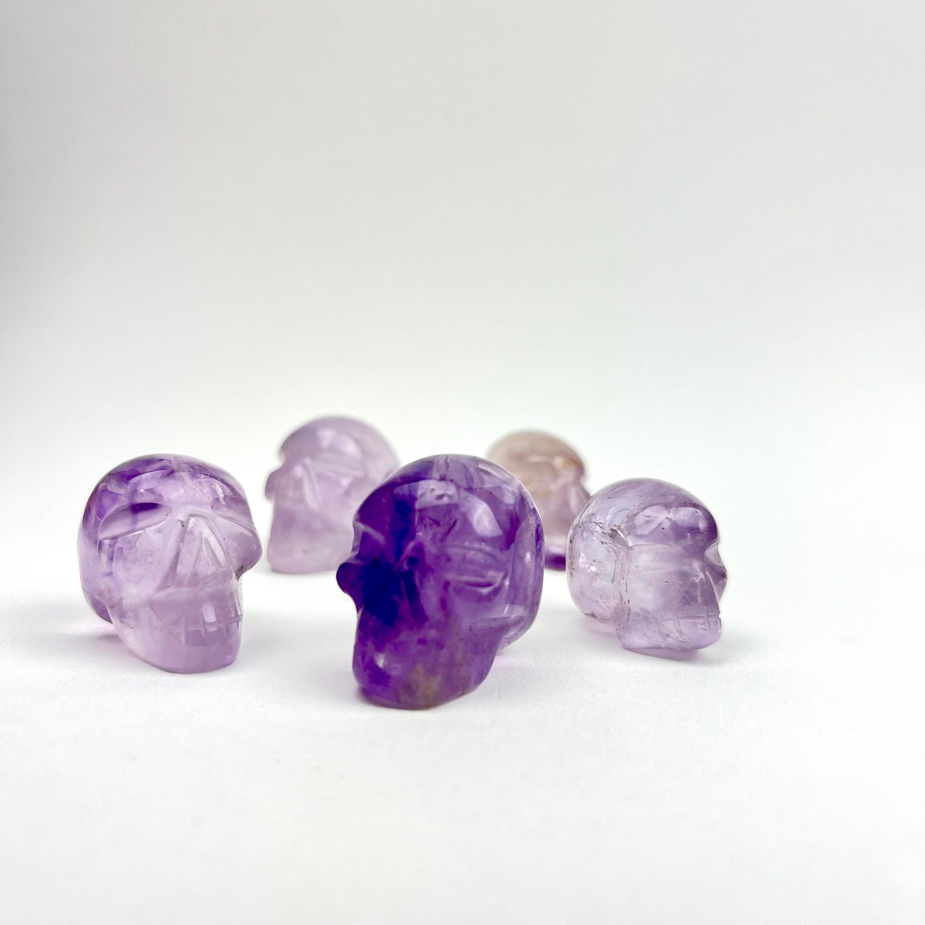 Pelham Grayson Rose – wholesale Spiritual stone/crystal – *Mini Skulls | 25-30mm | Brazil1