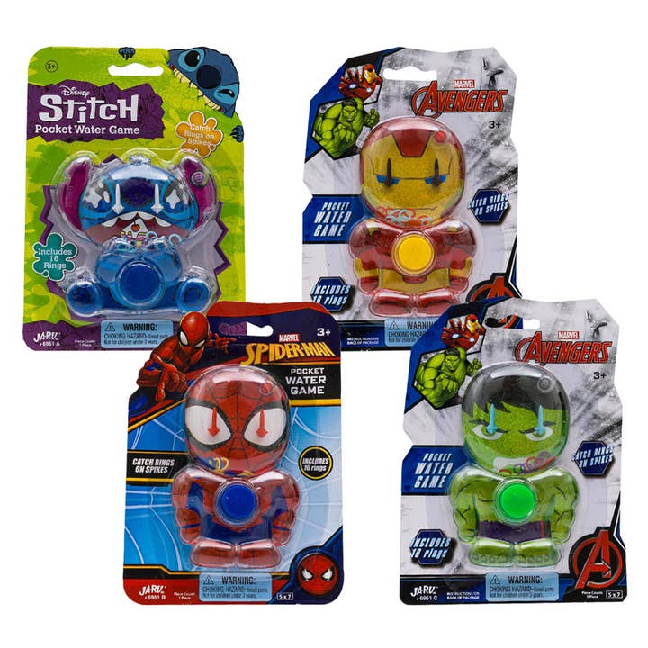 Disney en Marvel Zakformaat Water Spel Verschillende Personages voor wholesale door Deluxe Import Trading