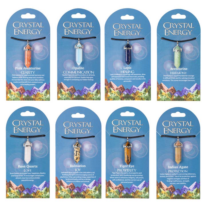 Benjamin International - Wholesale Individual Charm/Pendant - Crystal Energy Pendants1