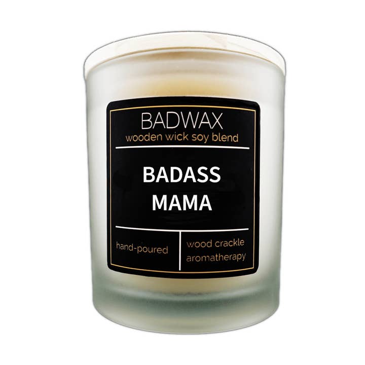 Badass Mama - Woodwick Candle for wholesale by BADWAX®