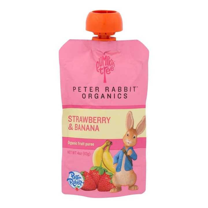 Peter Rabbit Organic Strawberry Banana Snacks, 10-Pack for wholesale by Everyday Supply Co