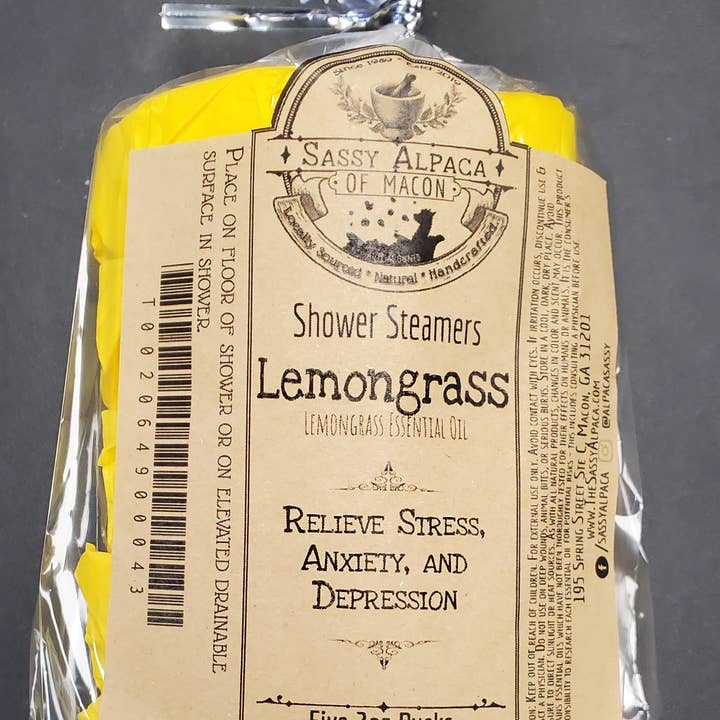 The Sassy Alpaca - Vente Bombe de douche/galet bien-être pour la douche - Pastille effervescente pour douche18