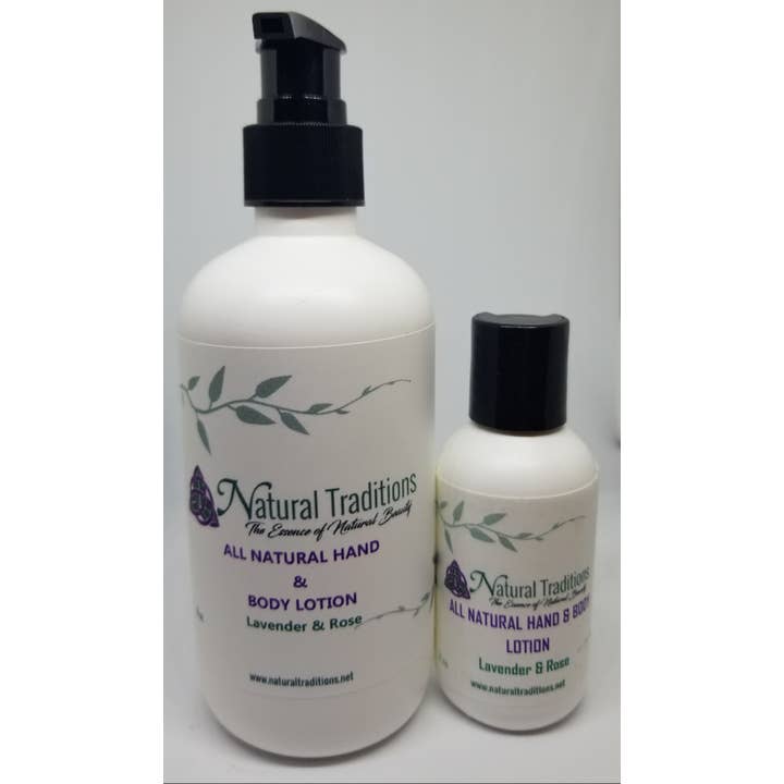 Natural Hand and Body Lotion for wholesale by Natural Traditions