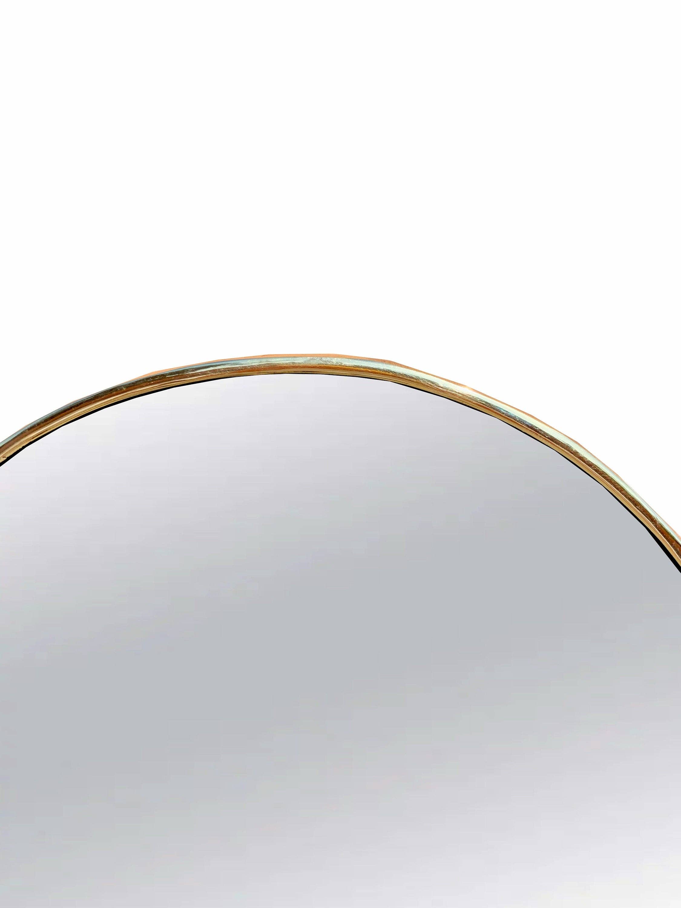 Palmeraies - Wholesale Wall Mirror - Arched Brass Mirror - Arch Unlacquered Brass Mirror7
