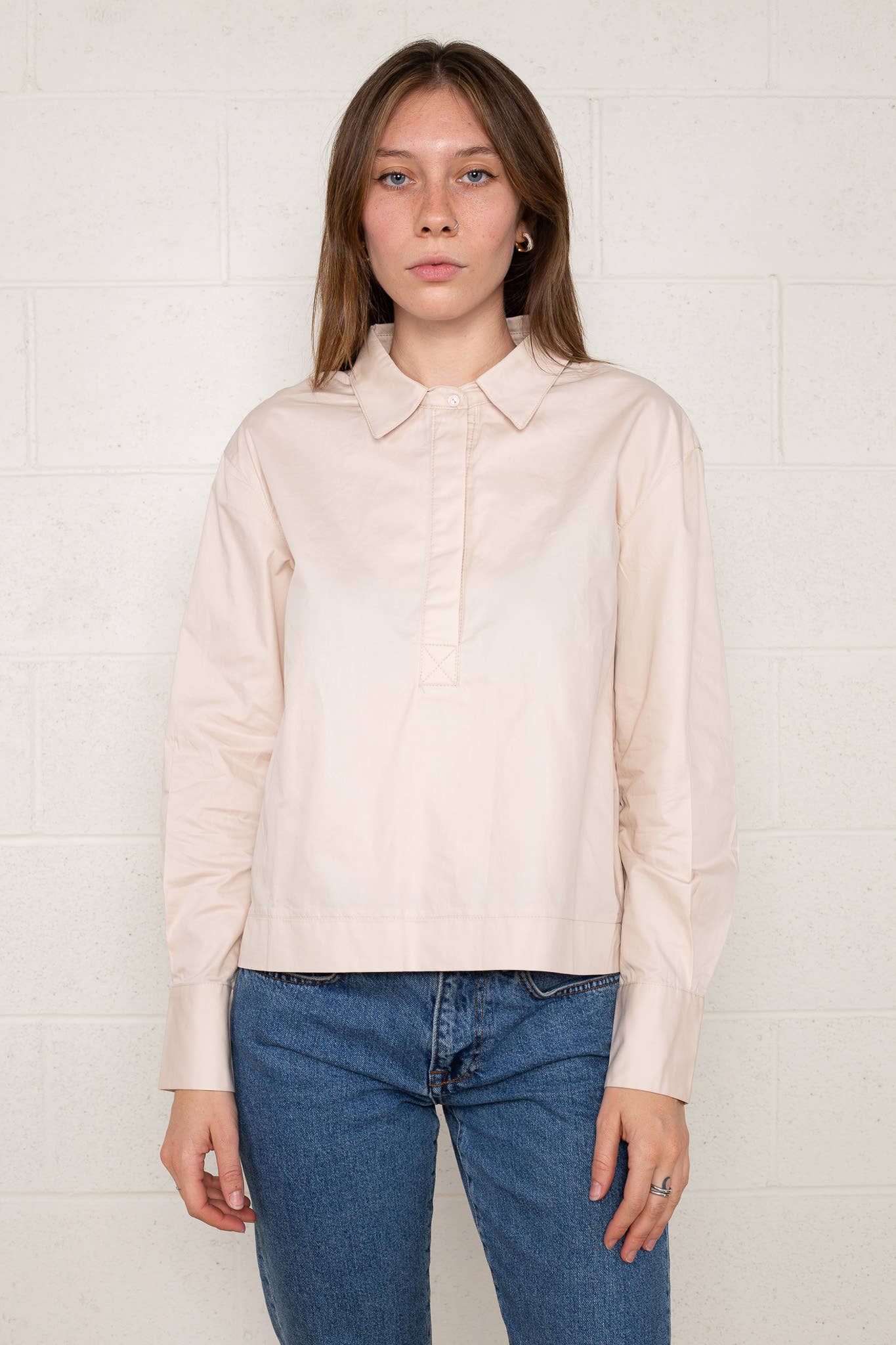 NLT - Wholesale Button Down Shirt - Women's - Louie Top3