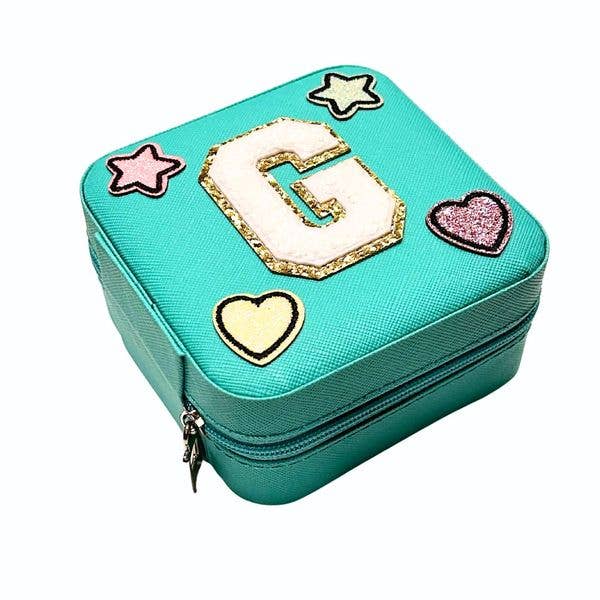 JEWELRY CASE (TEAL) for wholesale by Charmed By The Crowns