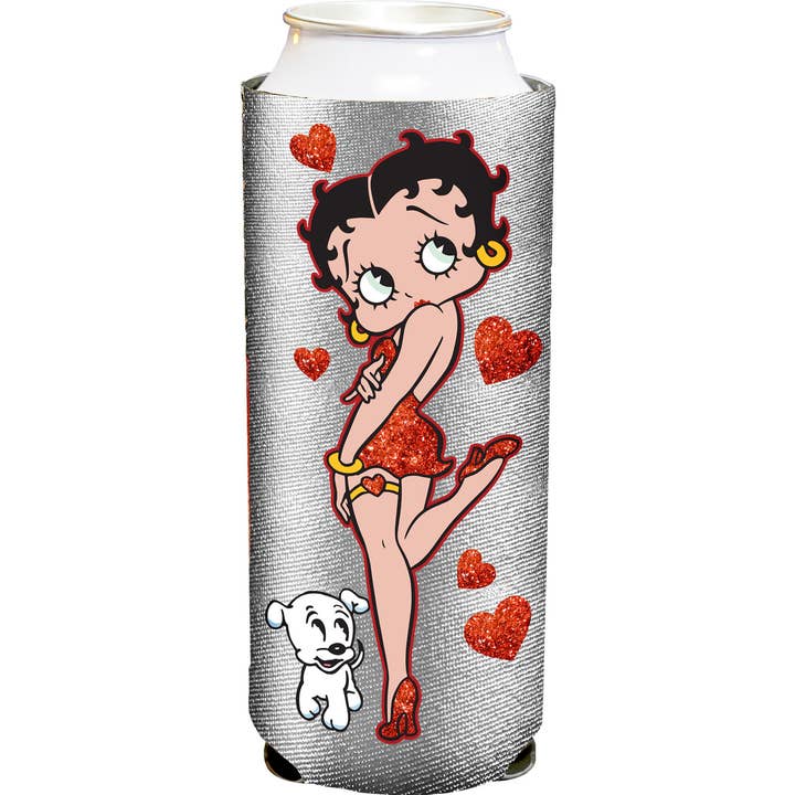Betty Boop Slim Can Cooler for wholesale by Spoontiques, Inc