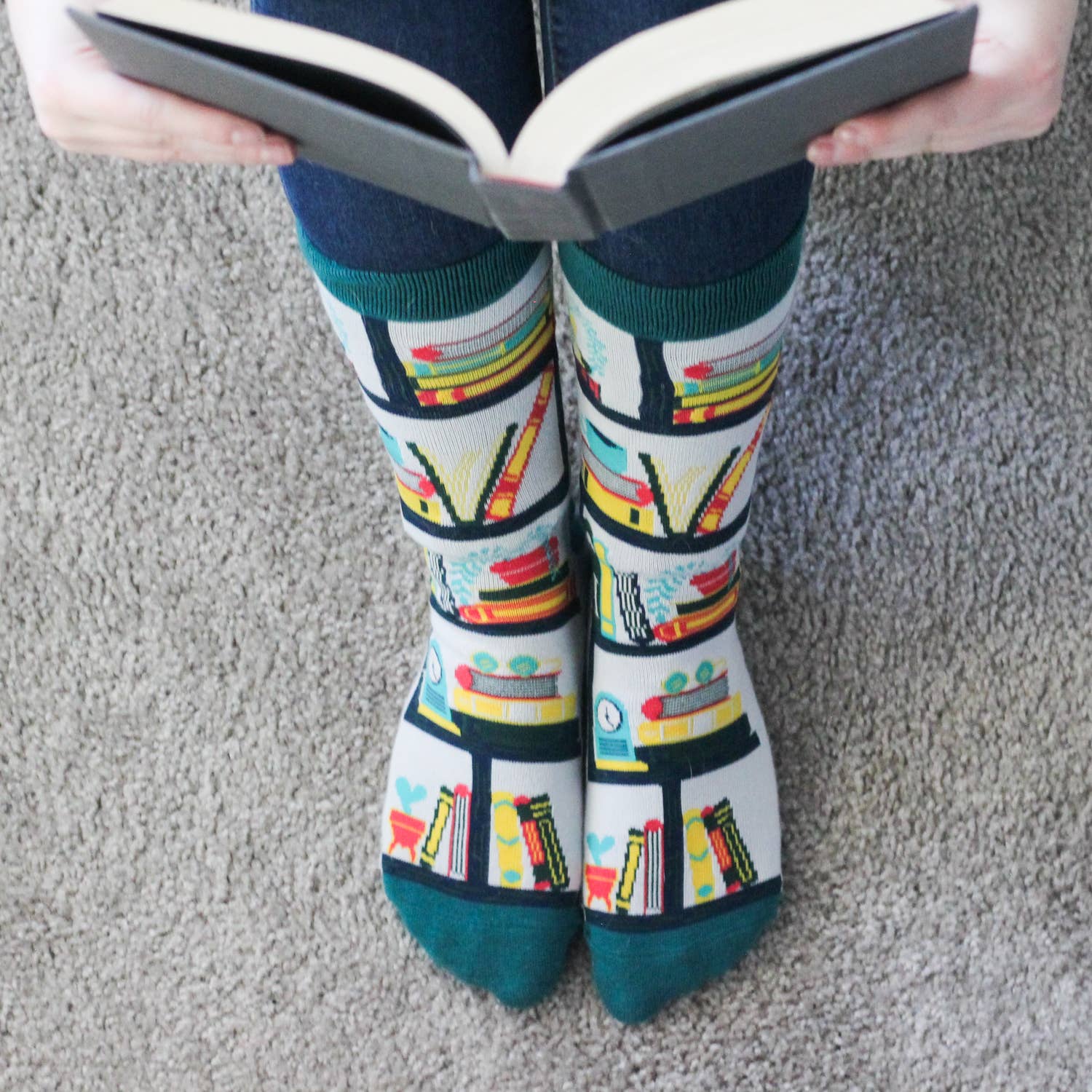 Lavley - Wholesale Socks - Unisex - I'd Rather Be Reading Socks7