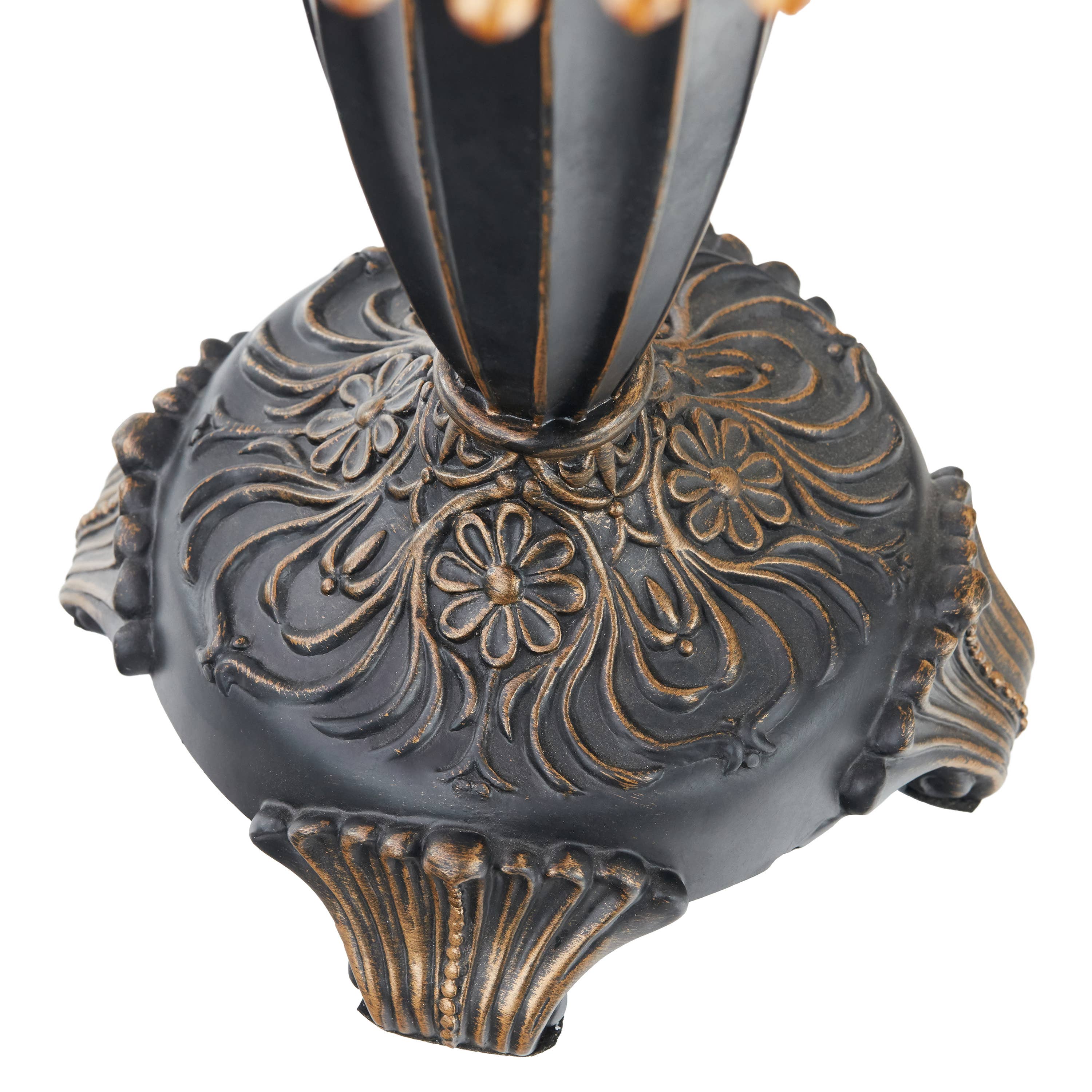 River of Goods - Wholesale Accent/Desk Lamp - 27.5"H Parisian Antique Bell Shade Stained Glass Table Lamp13