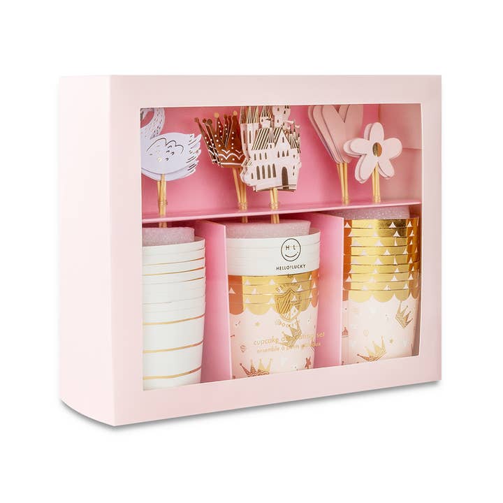 Jollity & Co. + Daydream Society - Wholesale Cake/Cupcake Topper - Sweet Princess Cupcake Decorating Set2