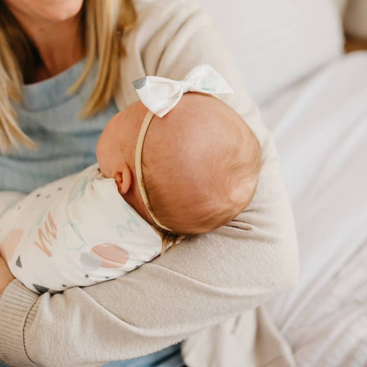 Copper Pearl - Wholesale Hair Bow - Baby - Bowtie Baby Bow - Bayside4