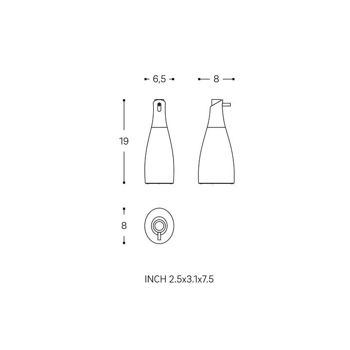 COSMIC BRAND - Wholesale Soap Dispenser - Cosmic Soap Dispenser. Countertop. Capacity 300ml. Saku4