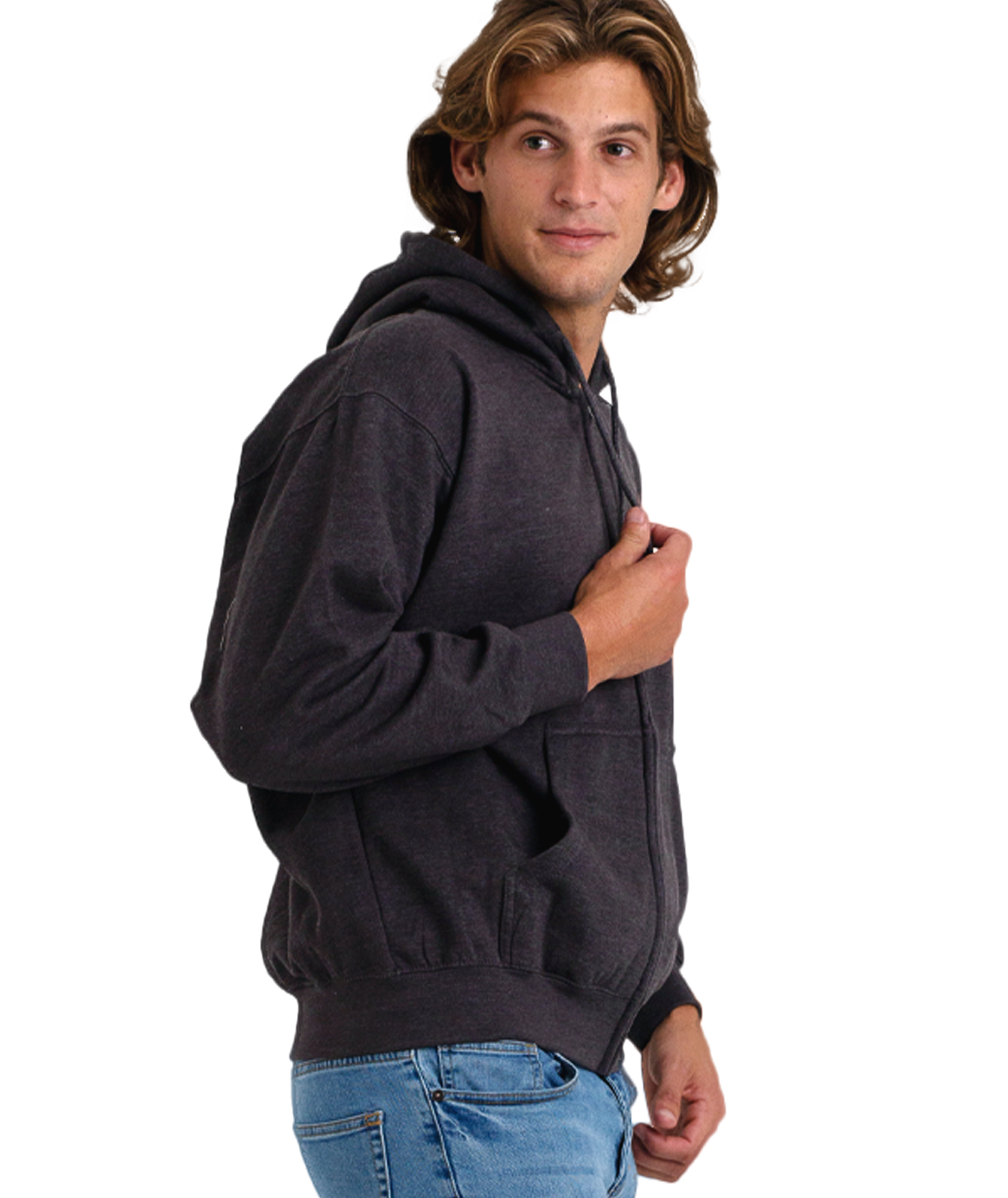 U.S. Apparel - Wholesale Hoodie - Unisex - Adult Full Zip Hood22