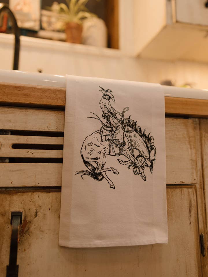 Os Panos de Cozinha da Coleção Boots & Broncs por atacado de Sterling Kreek