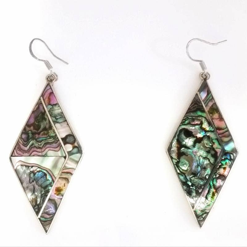 Costello International - Vente Boucles d'oreilles pendantes - La plus grande variété de boucles d'oreilles artisanales incrustées de mosaïque mexicaine40
