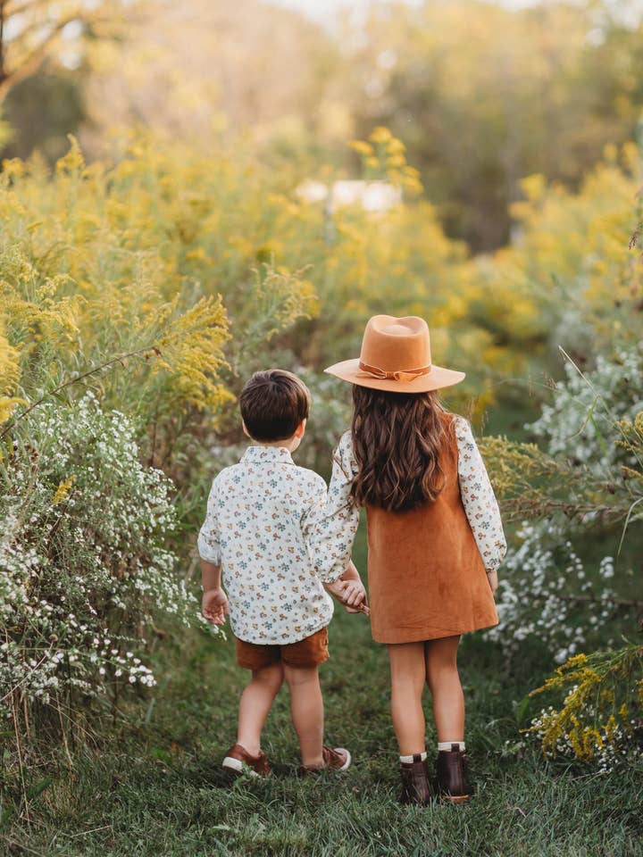 Love and Grow Clothing Co - Wholesale Dress - Kids - Corduroy Jumper ~ Caramel2