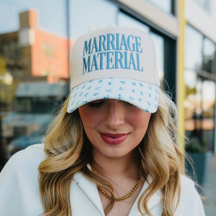 Ægteskabsmateriale To-farvede Truckerhatte Til Kvinder for engroshandel hos Katydid