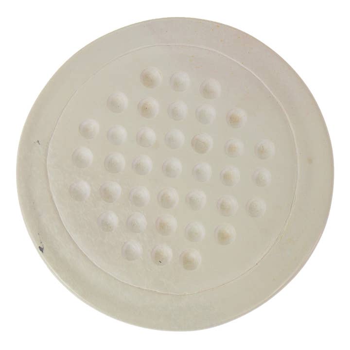 Global Crafts - Wholesale Board Game - Soapstone Round Solitaire Game with Marbles8