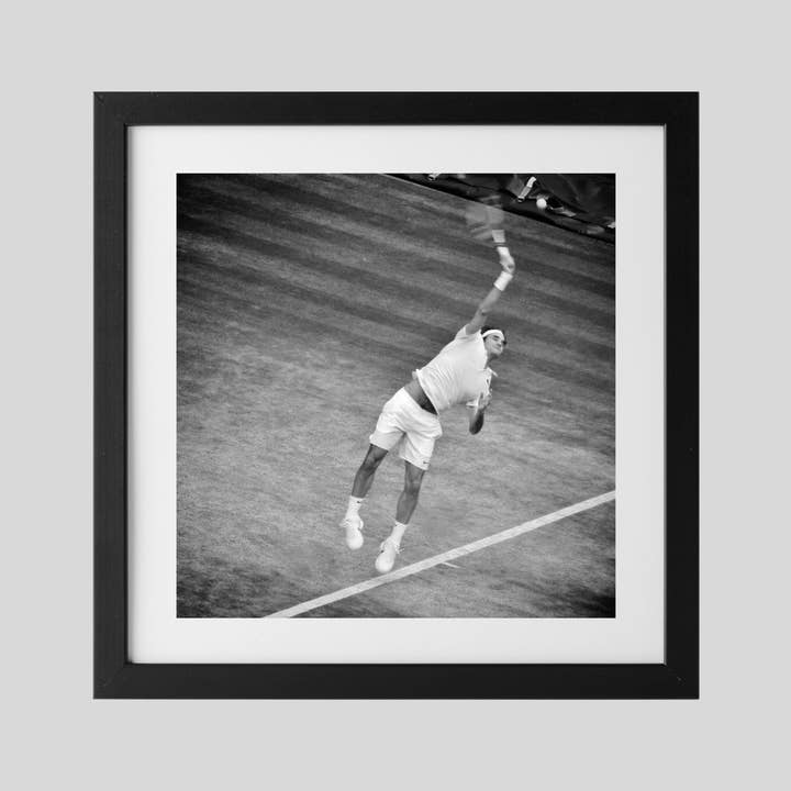 Roger Federer Plakat Wimbledon Tennis Fotografi Print for engroshandel hos Mo & Paul Photography