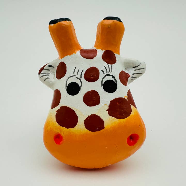 Estátua de Girafa com Cabeça Grande em Pé por atacado de OTOP USA