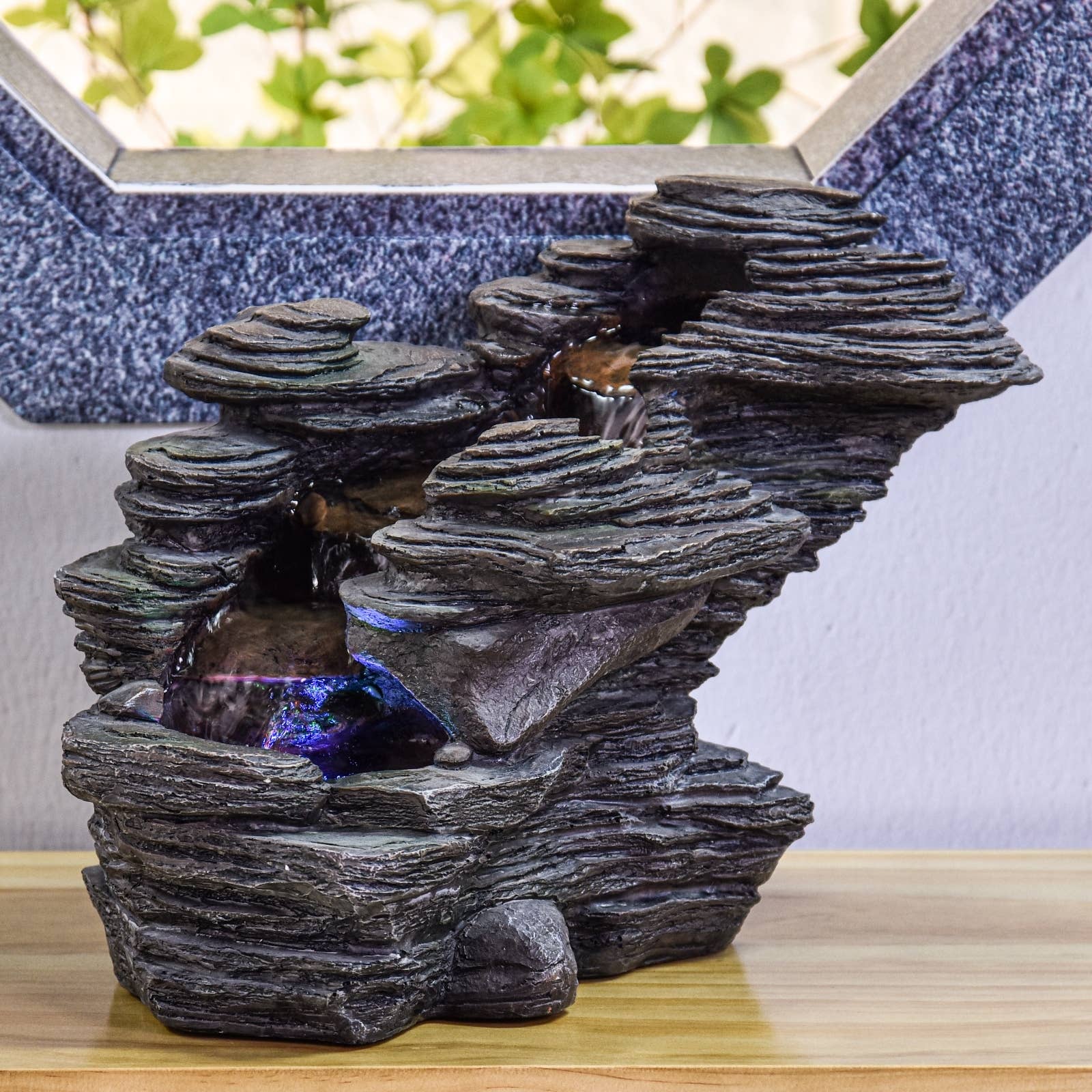 Zen'Arôme - Wholesale Ornament - River Style Natural Rock Effect Decorative Fountain9