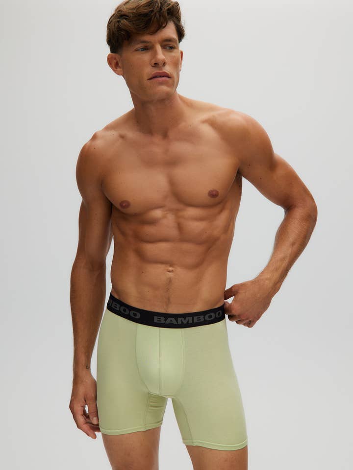 Bamboo Underwear - Wholesale Underwear - Men's - Men's Long Boxer 5"