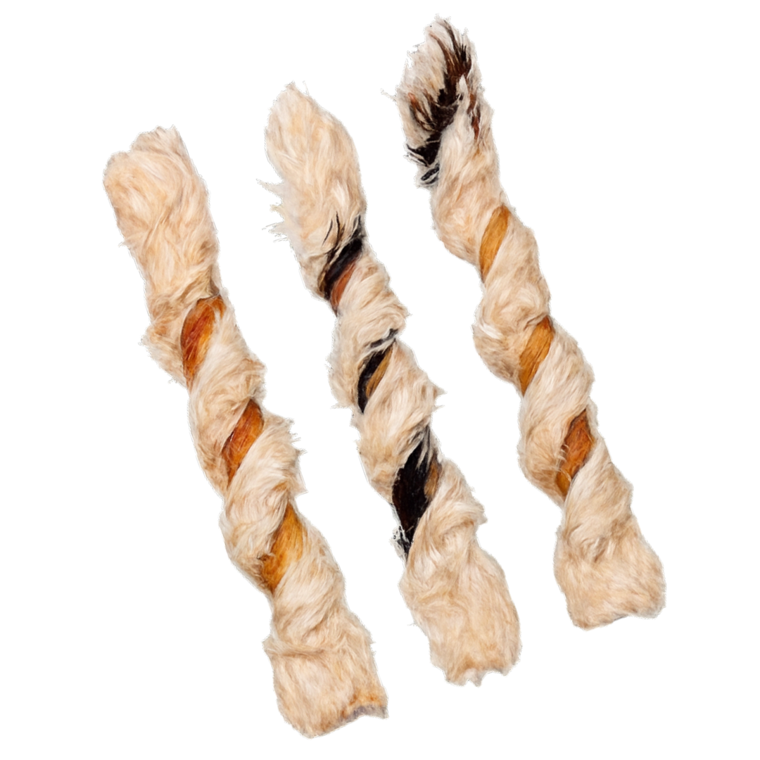 Wild n Fresh Treats - Wholesale Pet Treats - Dog - Dehydrated Rabbit Hide Twists1