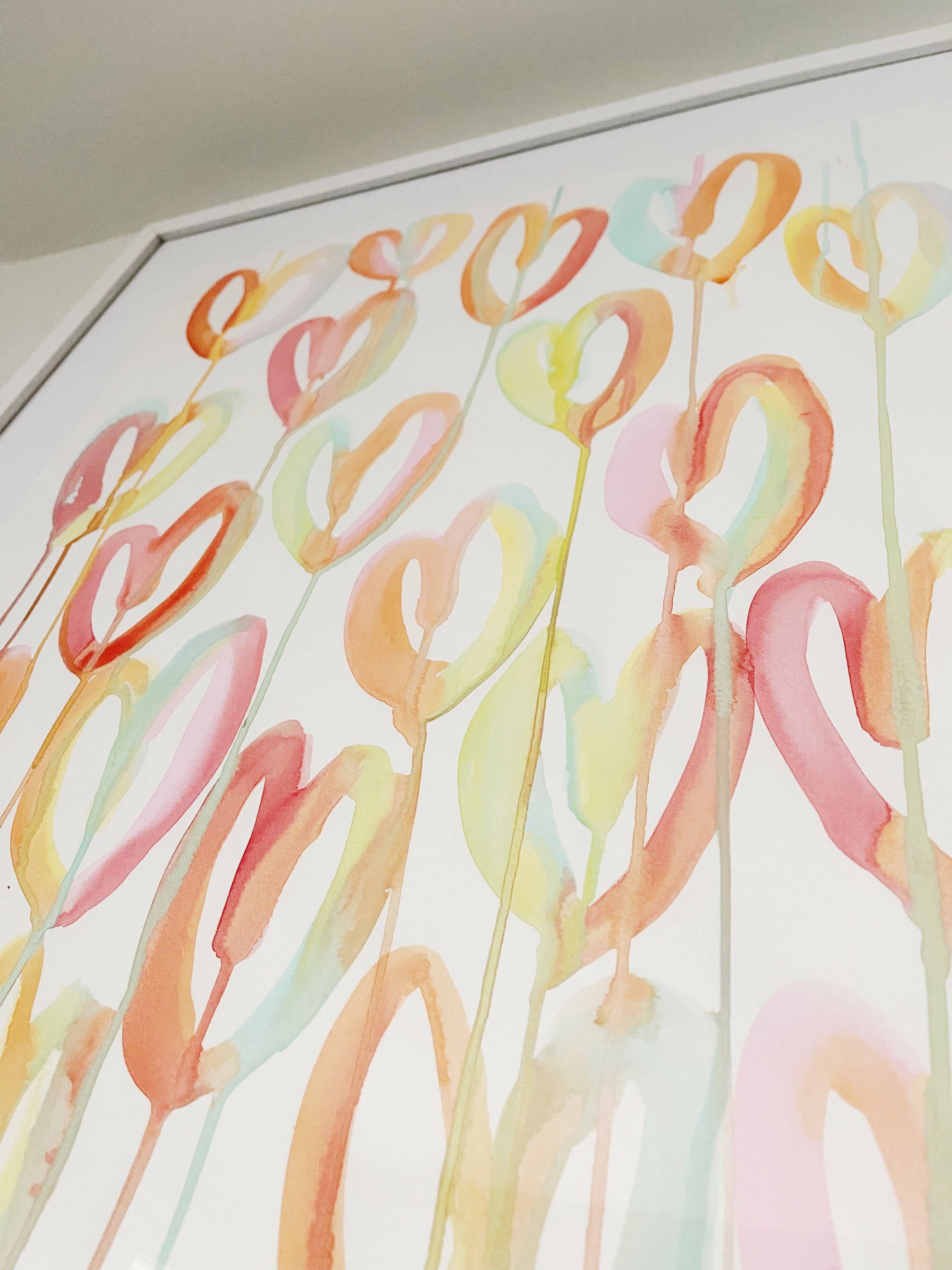 Carrie Song Art - Wholesale Painting/Drawing - Host of Hearts Original Painting5