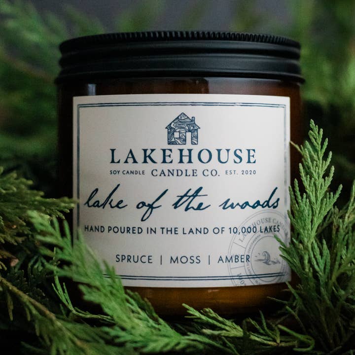 Lakehouse Candle Co. – wholesale Jar/filled candle – Lake of the Woods0