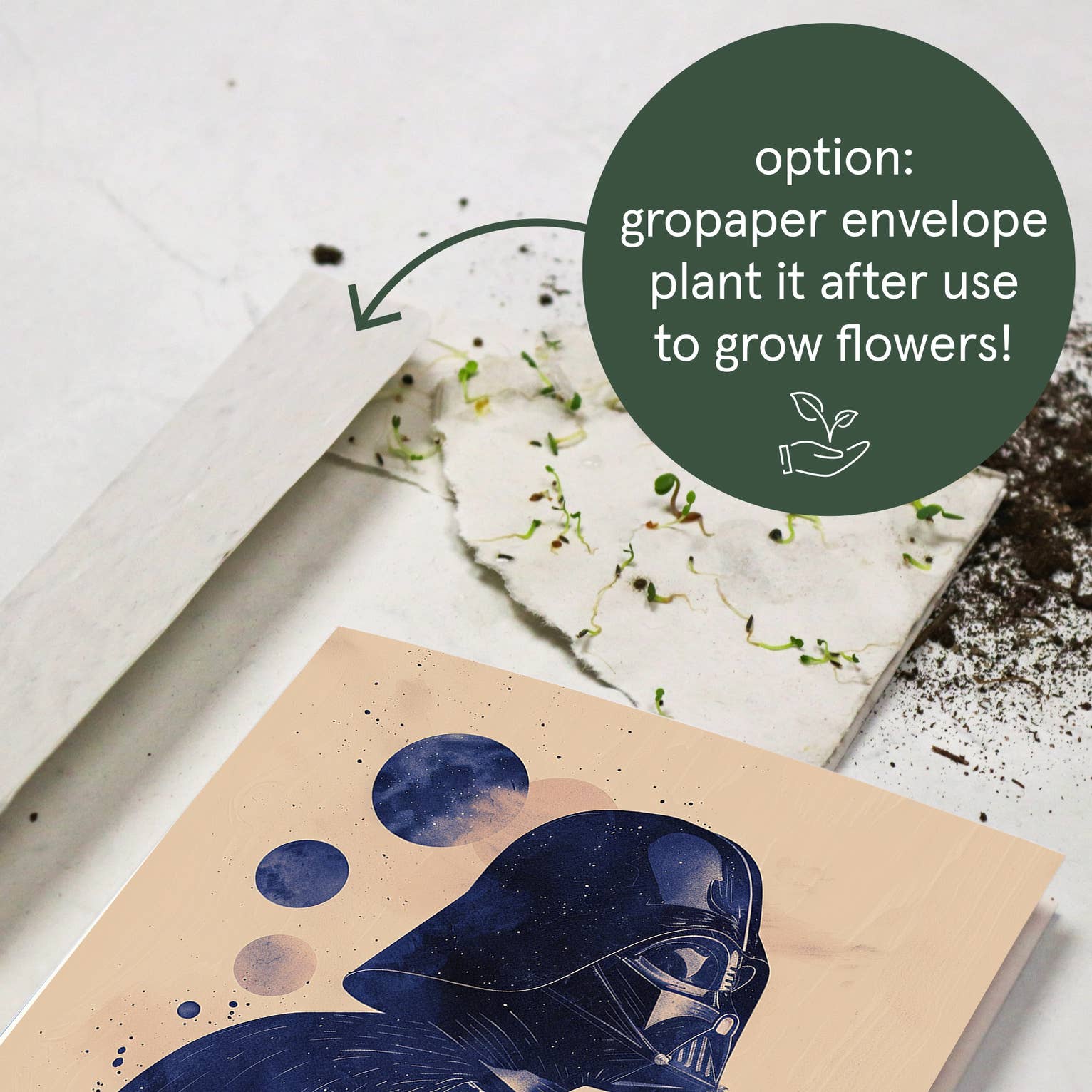 Botanopia - gifts , decor and cards for plant lovers – wholesale Farsdagskort – Bästa pappa i galaxen | Fars dag-kort7