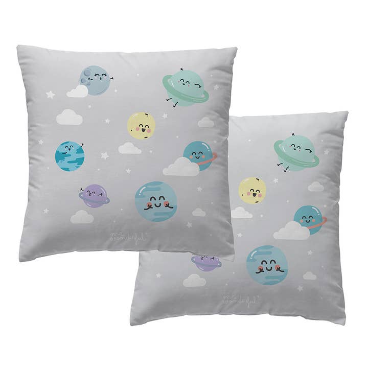 Mr.Wonderful Universo Cushion Cover 45X45 Cm for wholesale by Mr. Wonderful