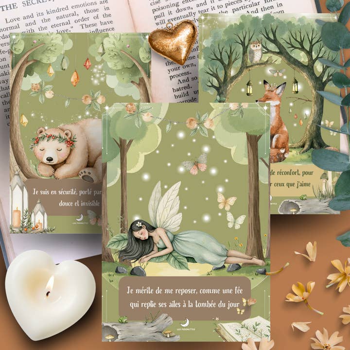 32 positive bekræftelseskort Tales and Wonders for engroshandel hos Les Moonettes