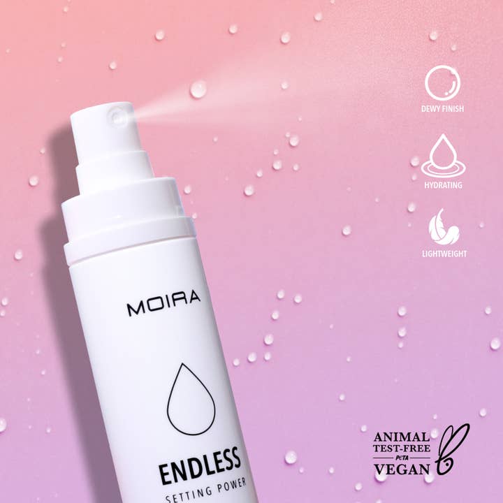 Inställning Spray - oändlig för wholesale av Moira Cosmetics