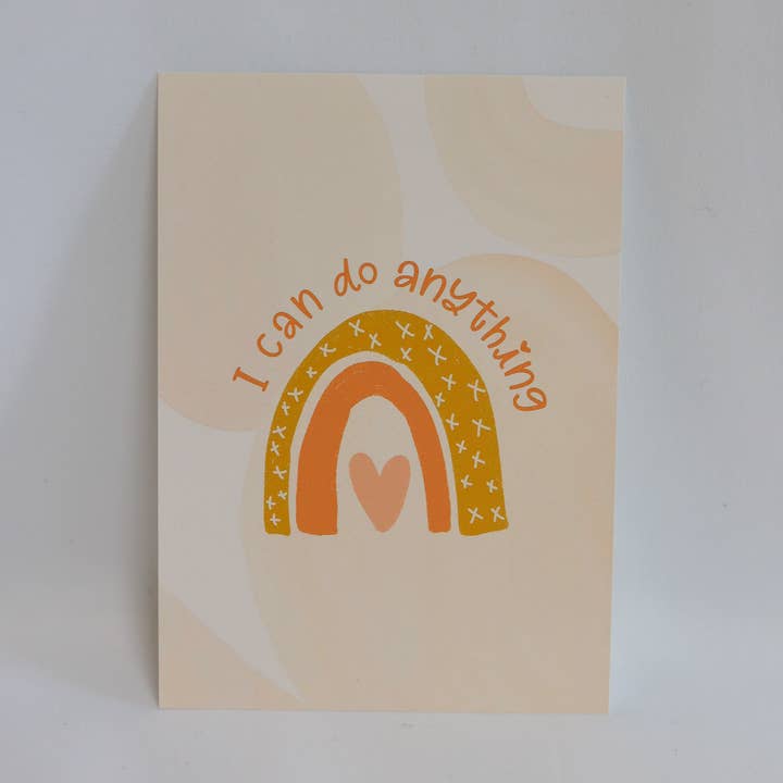 Children’s Mantra Print: I can do anything for wholesale by Maison Du Mantra
