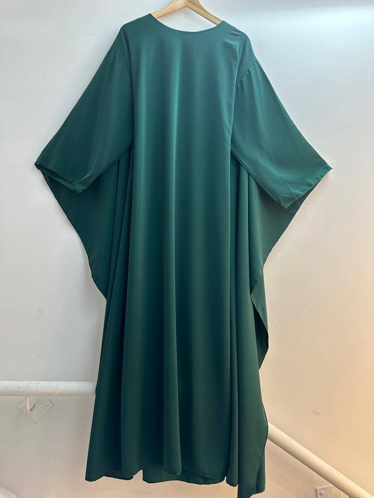 LORIANE - Wholesale Dress - Women's - 10315 Long muslim dress with belt, plain one size3