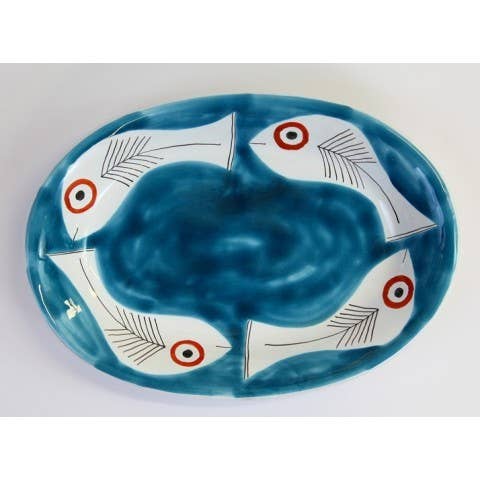 Itaca oval fad OVIT for engroshandel hos Ceramiche De Simone