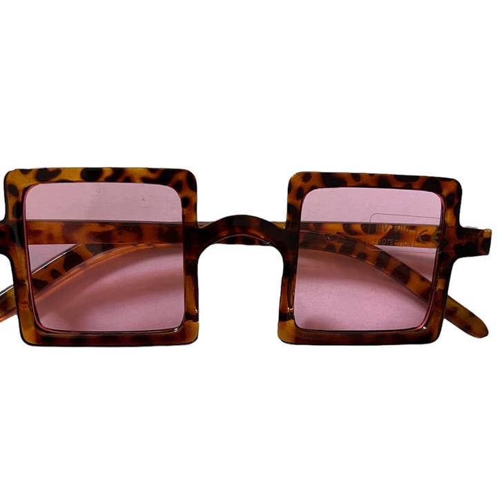 Óculos de Sol Cubo Tartaruga por atacado de ILLYTRILLY