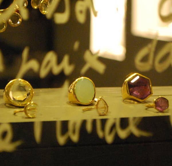 BenjaminMach – wholesale Cocktail/Statement Ring – Gikt-ring i 925 silver med guldbeläggning och rosa kvarts i droppe3